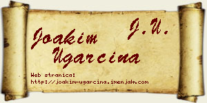 Joakim Ugarčina vizit kartica